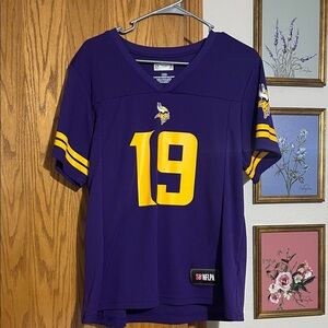 Minnesota Vikings Women's Purple #19 Football Jersey